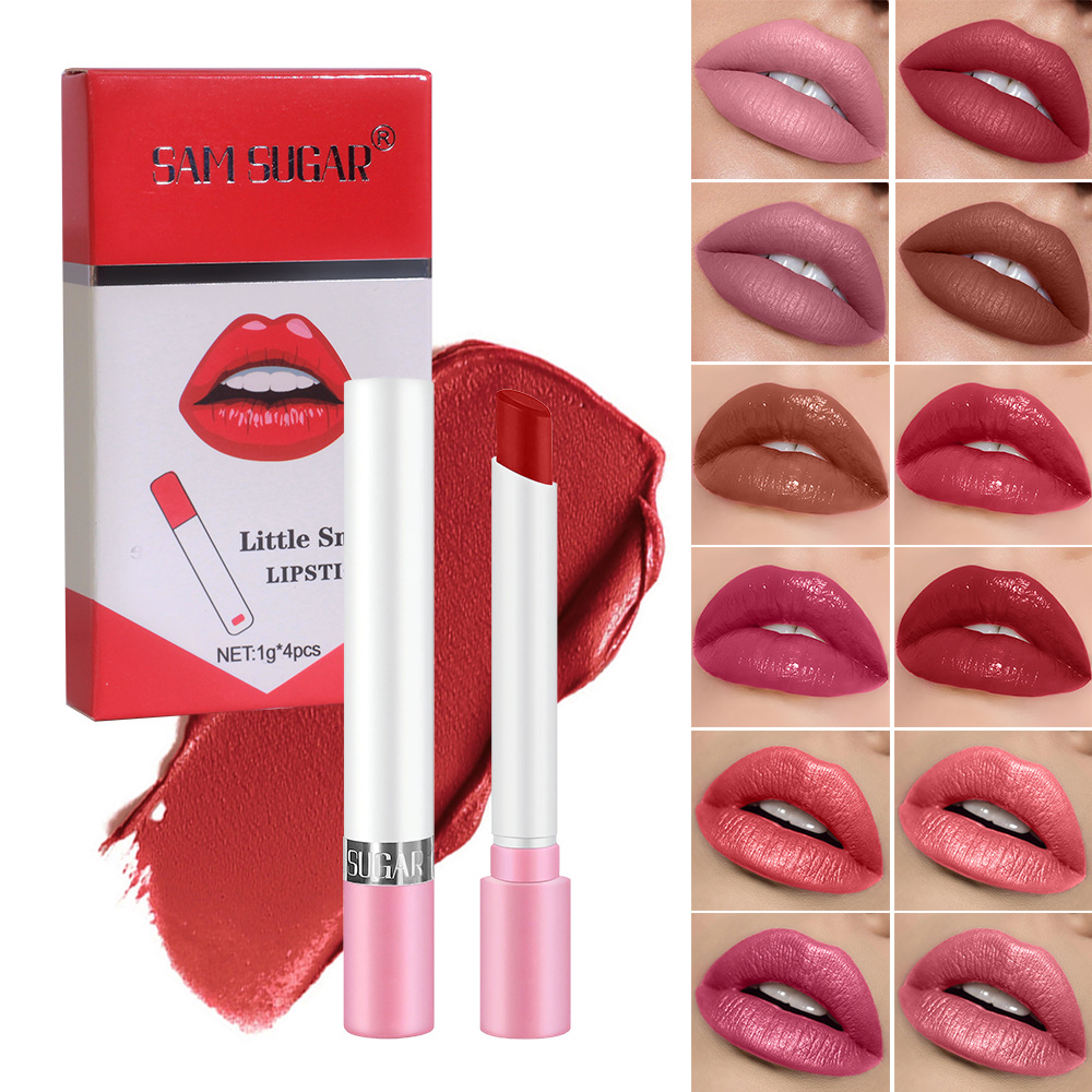 Beauty Makeup Gift Sets - Zestaw szminek w kształcie papierosów 4