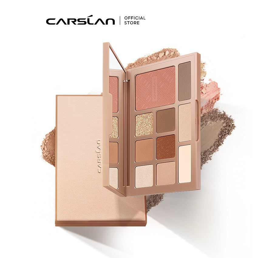 Merit Beauty Makeup - Carslan 10 kolorów jedwabisty migoczący kompleksowy