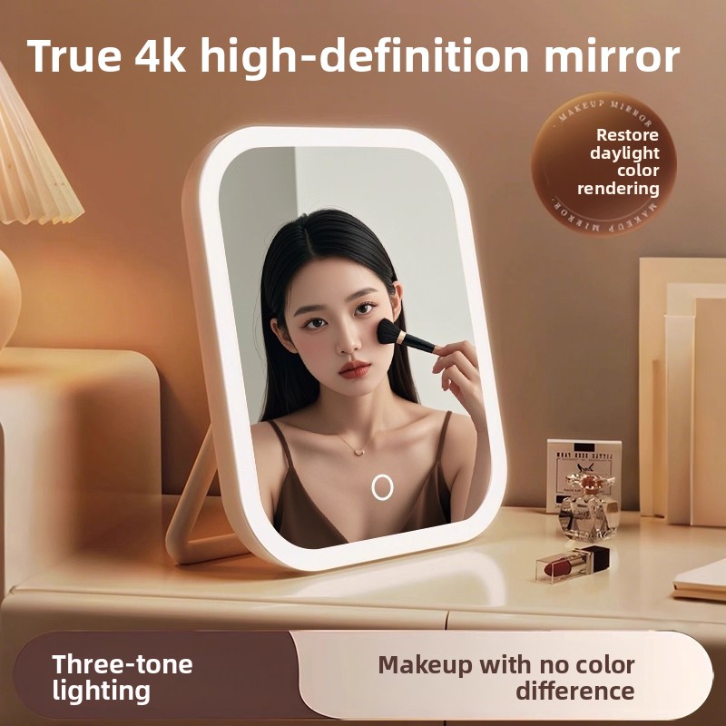 Merit Beauty Makeup - Kompletna toaletka LED z lampą, lustrem