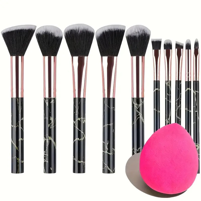 10-częściowy zestaw pędzli do  – Beauty Makeup Gift Sets recenzja i cena
