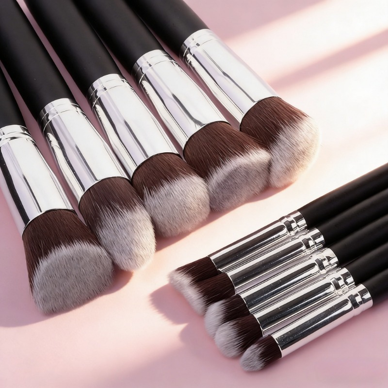 10-częściowy zestaw pędzli do  – Beauty Makeup Tools Use recenzja i cena