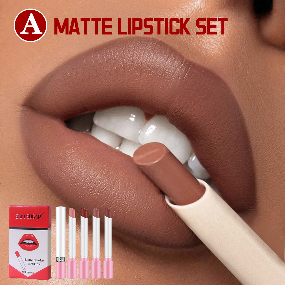 Zestaw szminek w kształcie pap – Beauty Makeup Gift Sets recenzja i cena