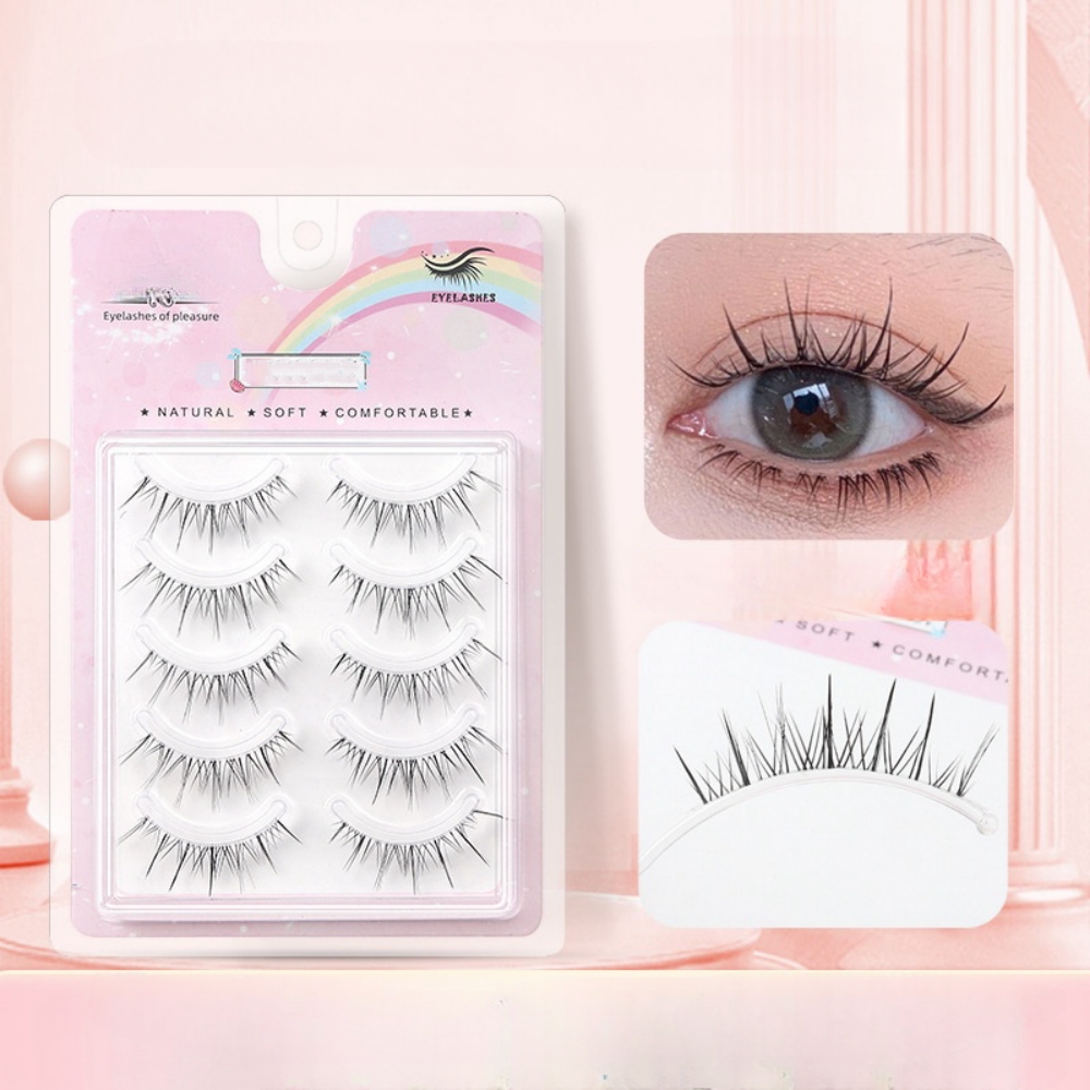 5 Par Przezroczystych, Falowan – Beauty Makeup Look recenzja i cena
