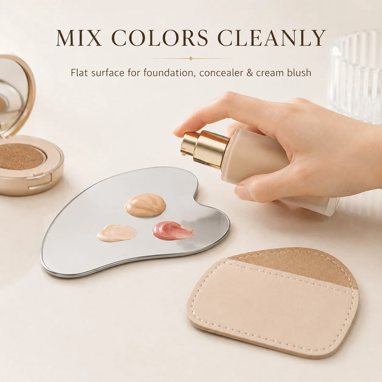 Paleta do mieszania makijażu w – Beauty Makeup Tools recenzja i cena