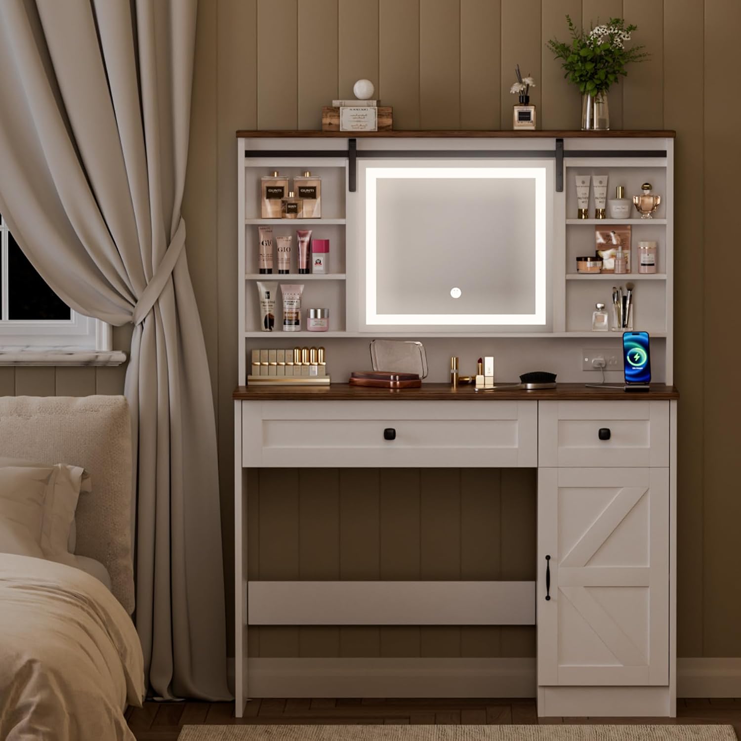 Nowoczesna toaletka LED z podś – X Beauty Makeup recenzja i cena