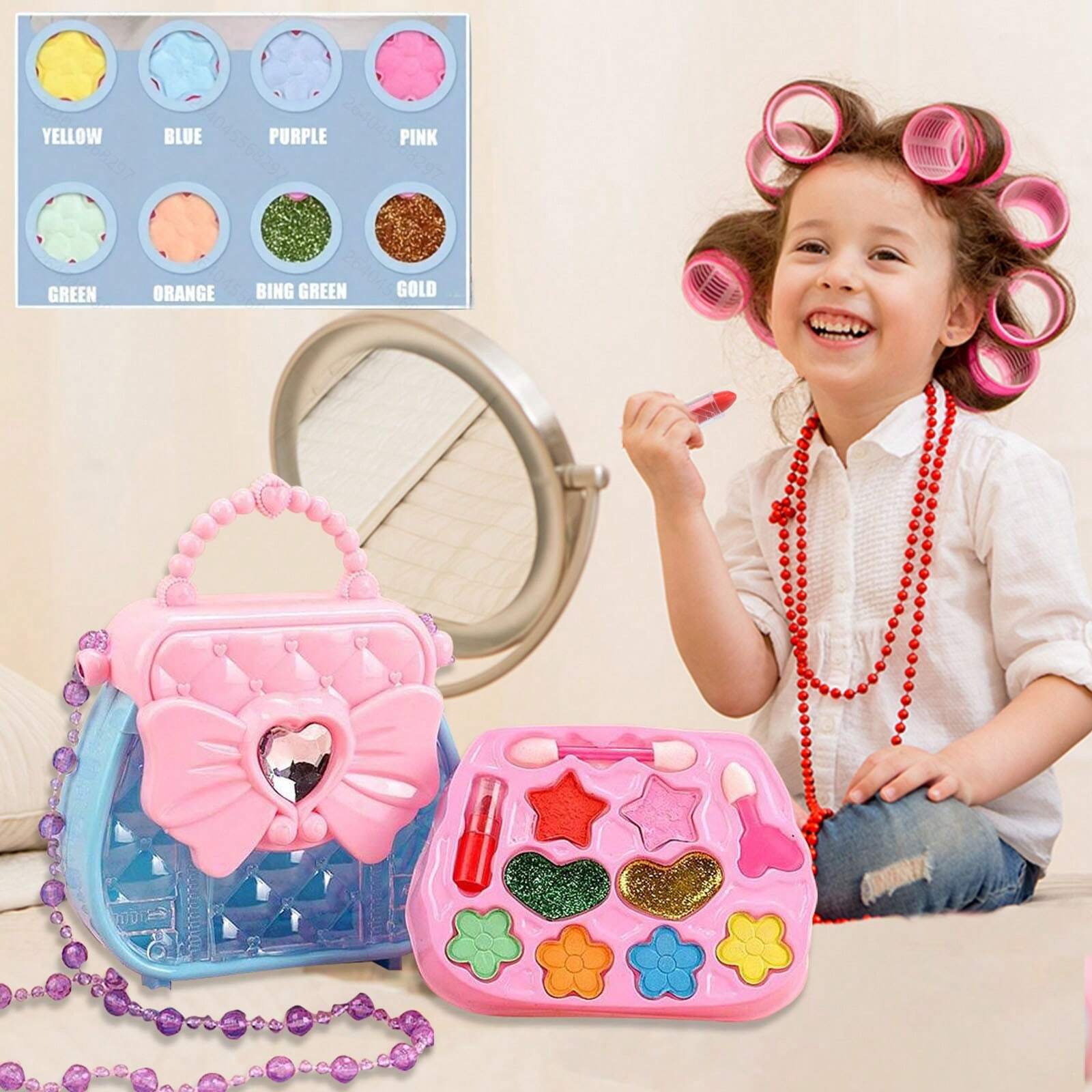 Zestaw zabawek do przebierania – Beauty Makeup Kit For Kids recenzja i cena