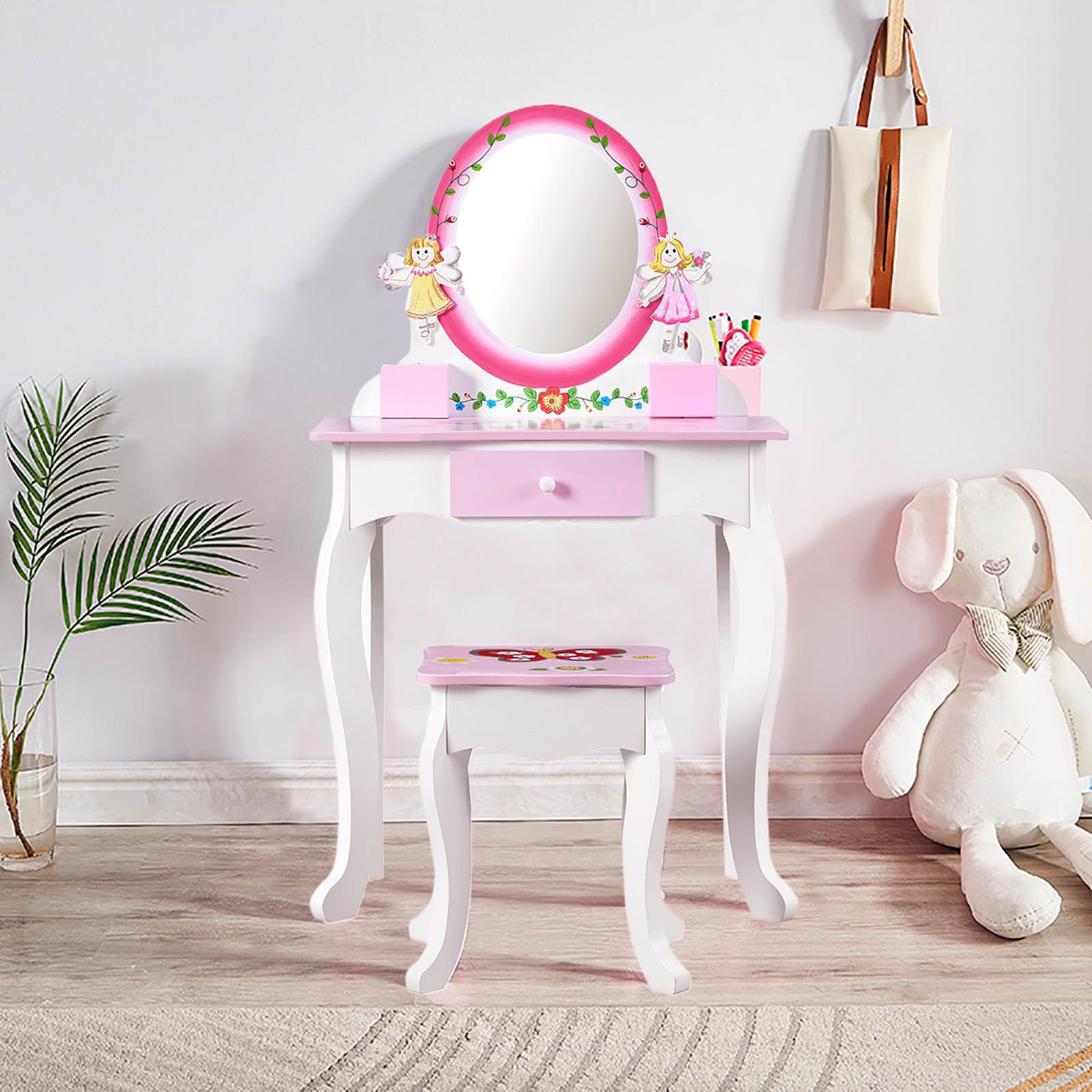 Drewniany toaletka dla dzieci  – Beauty Makeup Kit For Kids recenzja i cena
