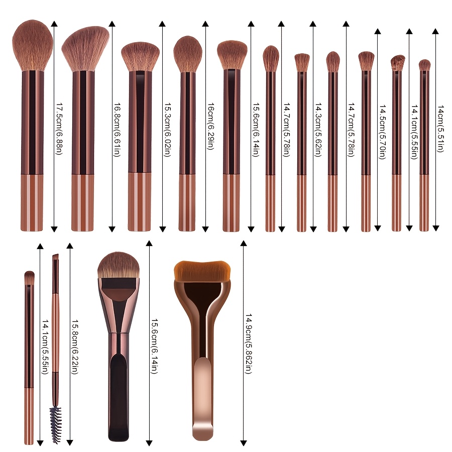 Zestaw 15 pędzli do makijażu,  – Huda Beauty Makeup Brush Set recenzja i cena