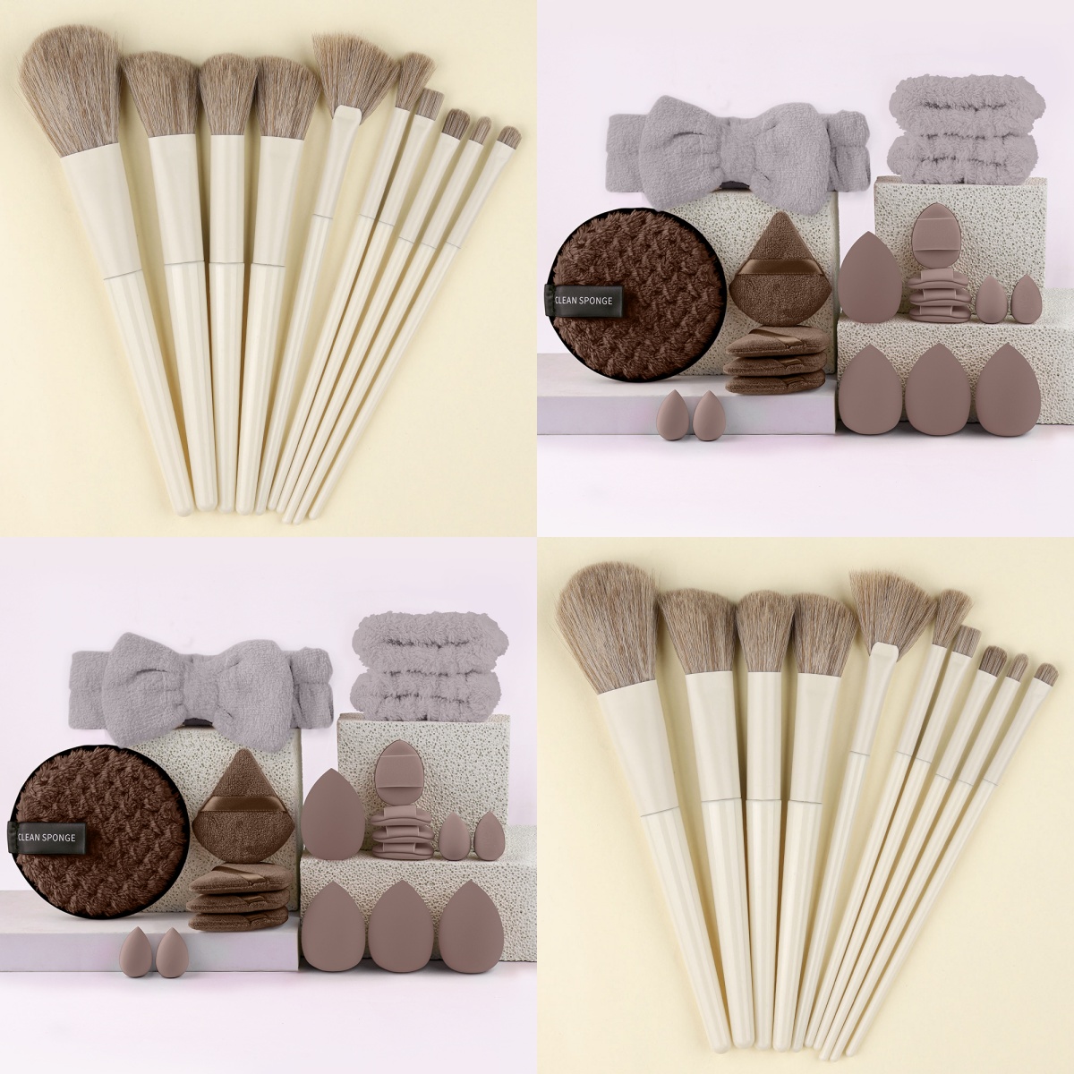 Profesjonalny zestaw 10 pędzli – Beauty Makeup Gift Sets recenzja i cena