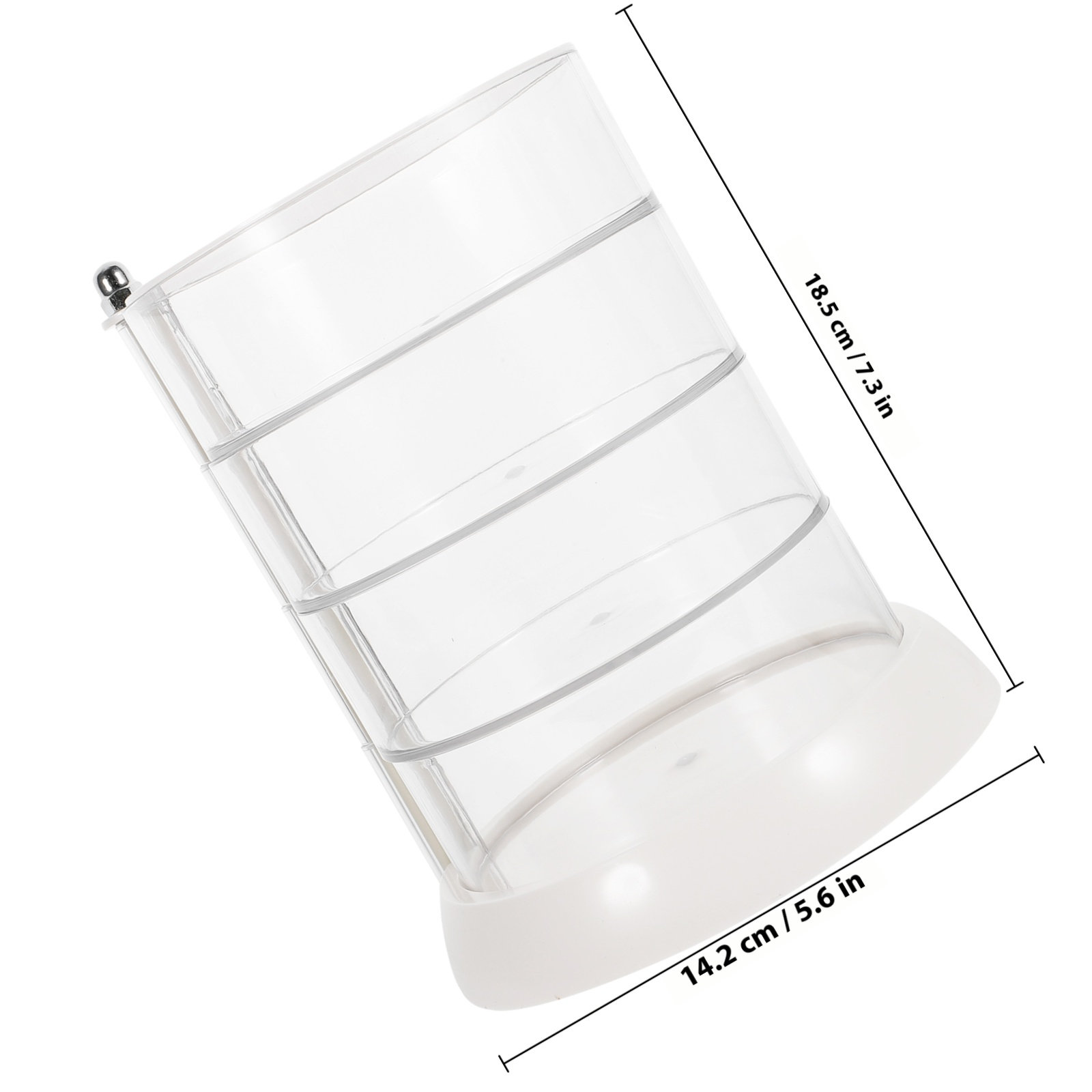 4-poziomowy obrotowy organizer – Beauty Makeup Box recenzja i cena
