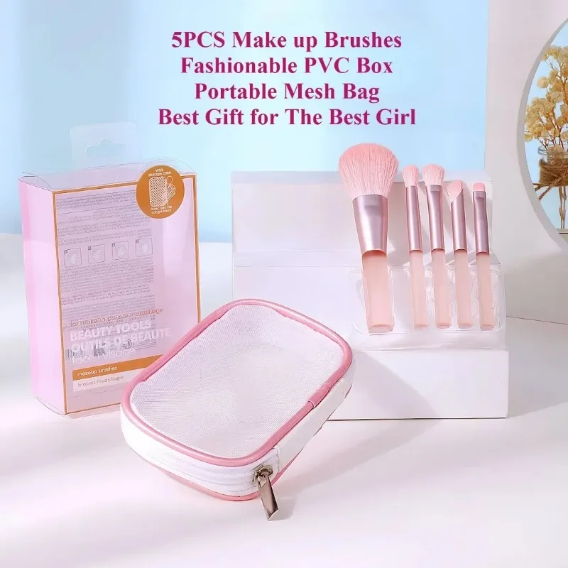 Zestaw 5 pędzli do makijażu, s – Beauty Makeup Gift Sets recenzja i cena