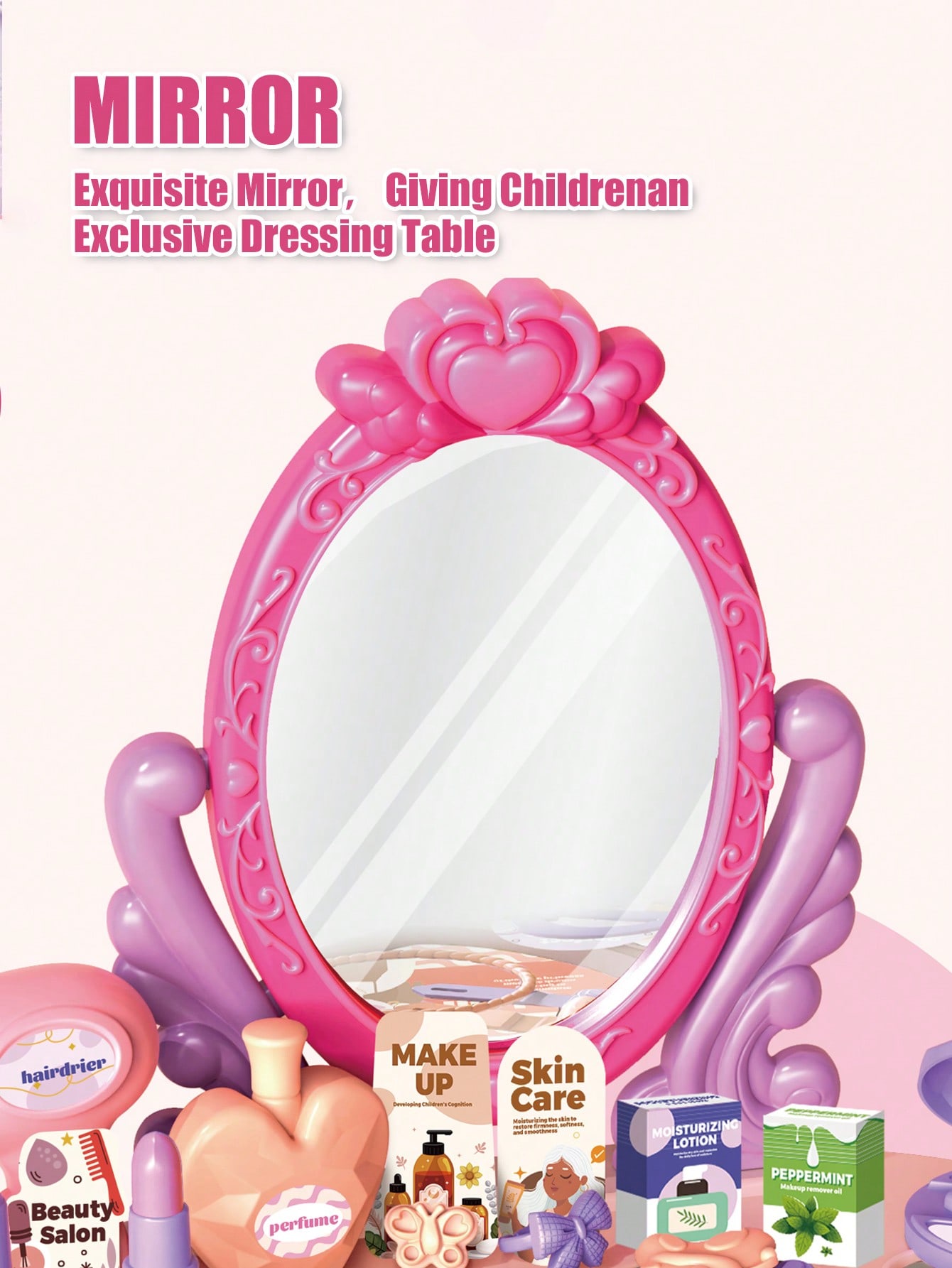 Zestaw toaletki dla dzieci z l – Beauty Makeup Kit For Kids recenzja i cena