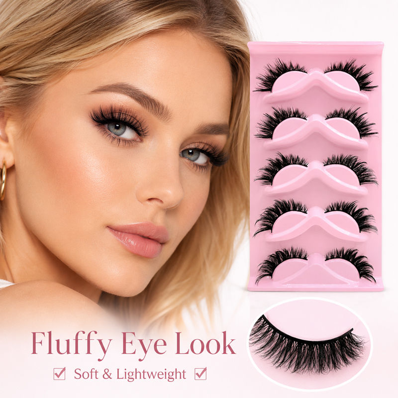 5 Par 2 Stylów Sztucznych Rzęs – Beauty Makeup Look recenzja i cena