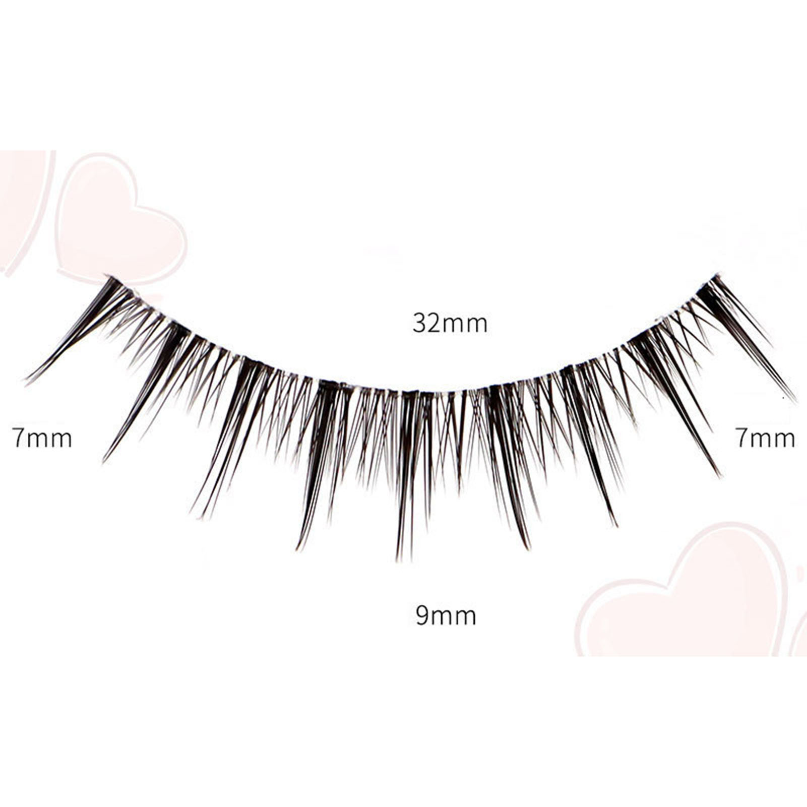 Rzęsy delikatne rzęsy 6-12mm w – Beauty Makeup Look recenzja i cena