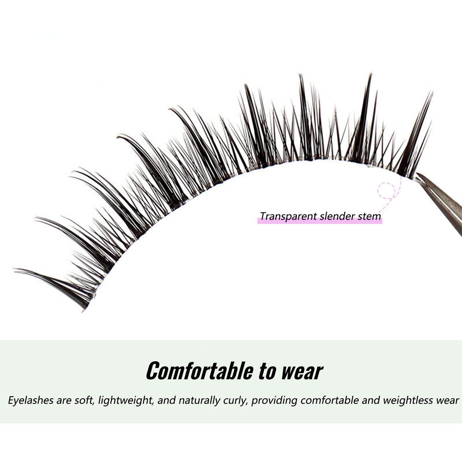 Rzęsy delikatne rzęsy 6-12mm w – Beauty Makeup Look recenzja i cena