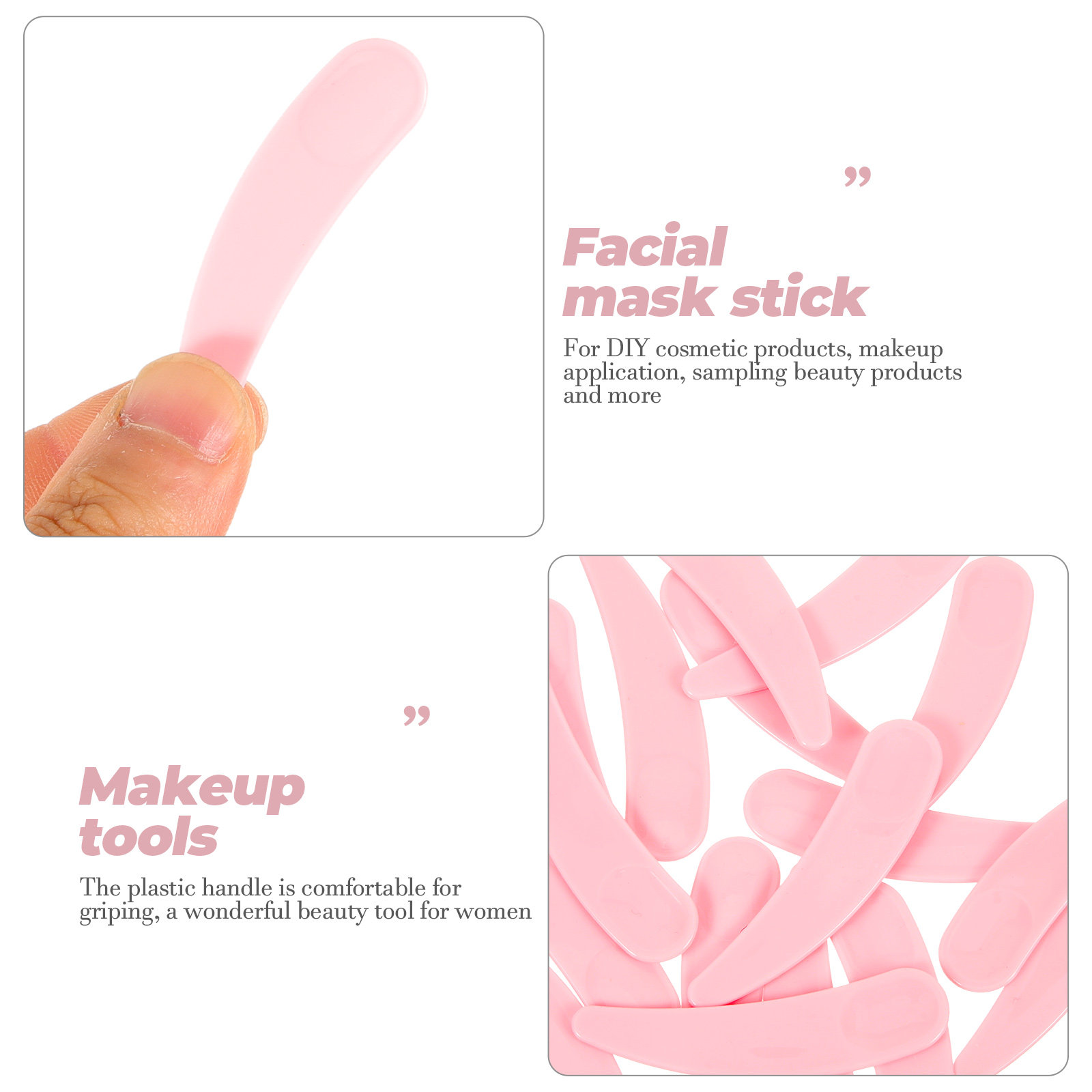 50 szt. plastikowych szpatułek – Beauty Makeup Tools recenzja i cena
