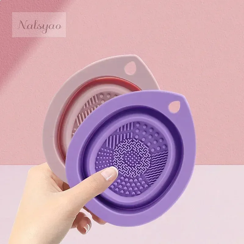 Silikonowe składane pudełko do – Beauty Makeup Tools Use recenzja i cena