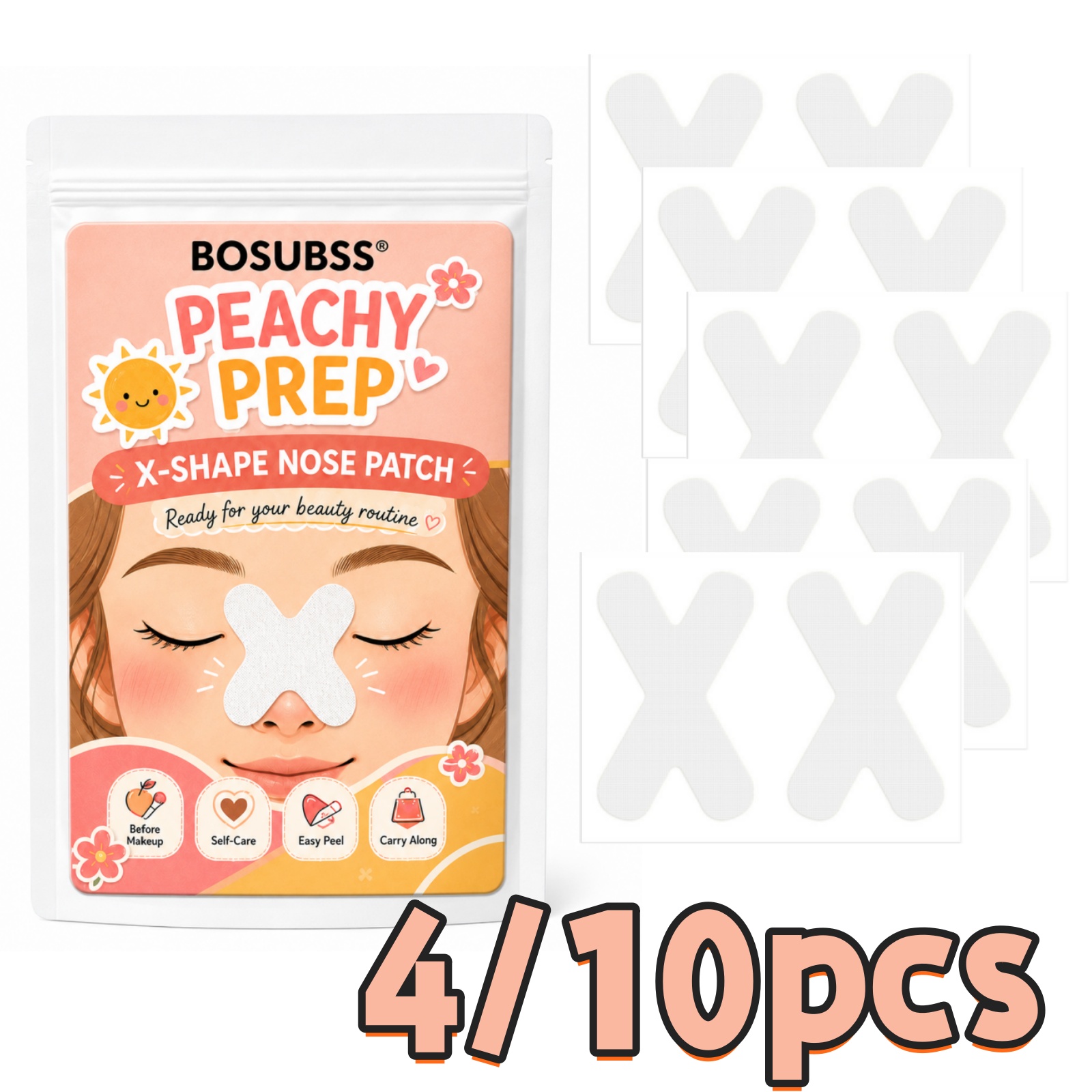 Zestaw plastry na nos w kształ – X Beauty Makeup recenzja i cena